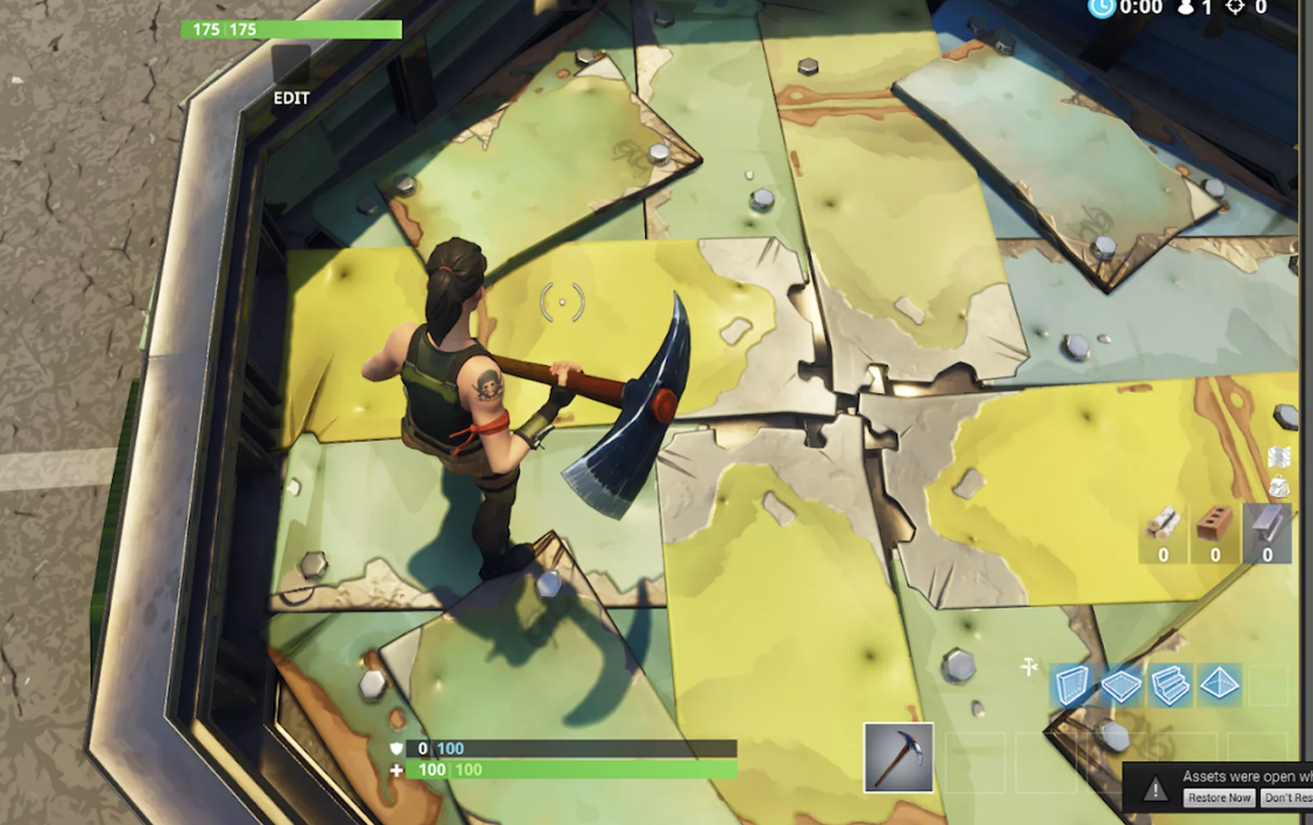 而EPIC GAMES稍早前也釋出更新後的圖案,原本的「卍」已經改成凹槽狀。 圖:翻攝自 Reddit 而EPIC GAMES稍早前也釋出更新後的圖案,原本的「卍」已經改成凹槽狀。 圖:翻攝自 Reddit