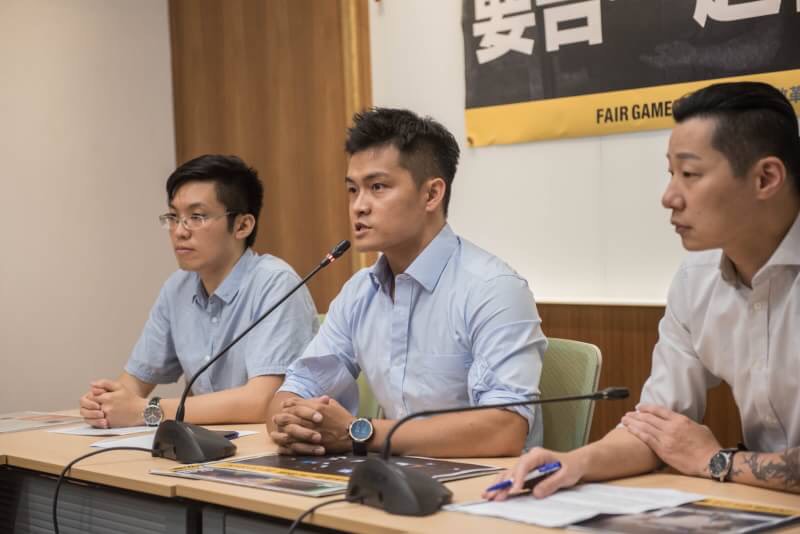 張祐銓表示,有關協會的控告,他問心無愧,會面對這一切訴訟,也將繼續為體育改革努力。 圖:時代力量/提供 張祐銓表示,有關協會的控告,他問心無愧,會面對這一切訴訟,也將繼續為體育改革努力。 圖:時代力量/提供