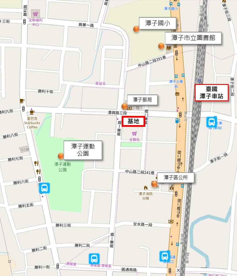 潭興停車場現況。