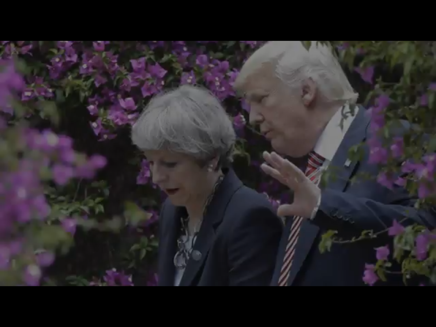 白宮新聞秘書桑德斯(Sarah Sanders)告訴記者:「總統仍然期望在7月13日和梅伊首相進行工作敘談,以進一步強化美、英之間的特殊關係。」 圖:翻攝自Youtube 白宮新聞秘書桑德斯(Sarah Sanders)告訴記者:「總統仍然期望在7月13日和梅伊首相進行工作敘談,以進一步強化美、英之間的特殊關係。」 圖:翻攝自Youtube