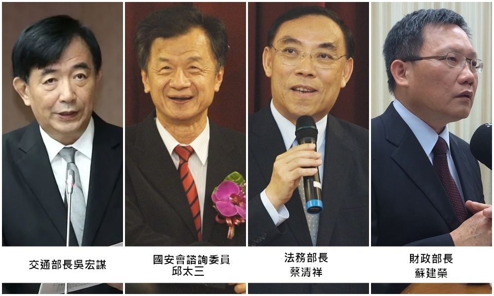 內閣改組名單。 內閣改組名單。