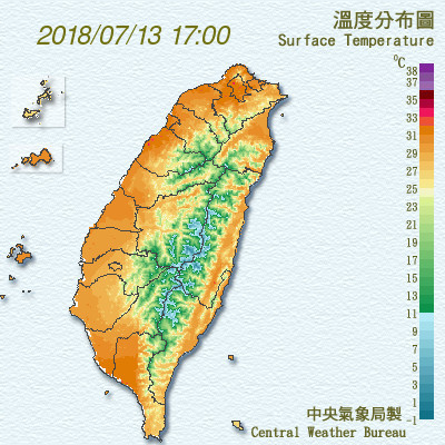 氣象局提醒,避免非必要的戶外活動、勞動及運動,注意防曬、多補充水份、慎防熱傷害。 圖:中央氣象局提供 氣象局提醒,避免非必要的戶外活動、勞動及運動,注意防曬、多補充水份、慎防熱傷害。 圖:中央氣象局提供