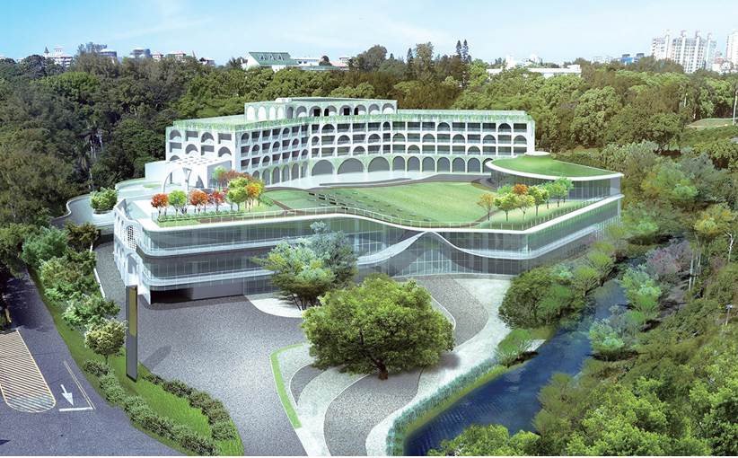 滬尾藝文休閒園區面對淡水河、背對一滴水紀念館及忠烈祠等園區,圖為完工模擬圖。
圖:新北市經發局提供 滬尾藝文休閒園區面對淡水河、背對一滴水紀念館及忠烈祠等園區,圖為完工模擬圖。
圖:新北市經發局提供