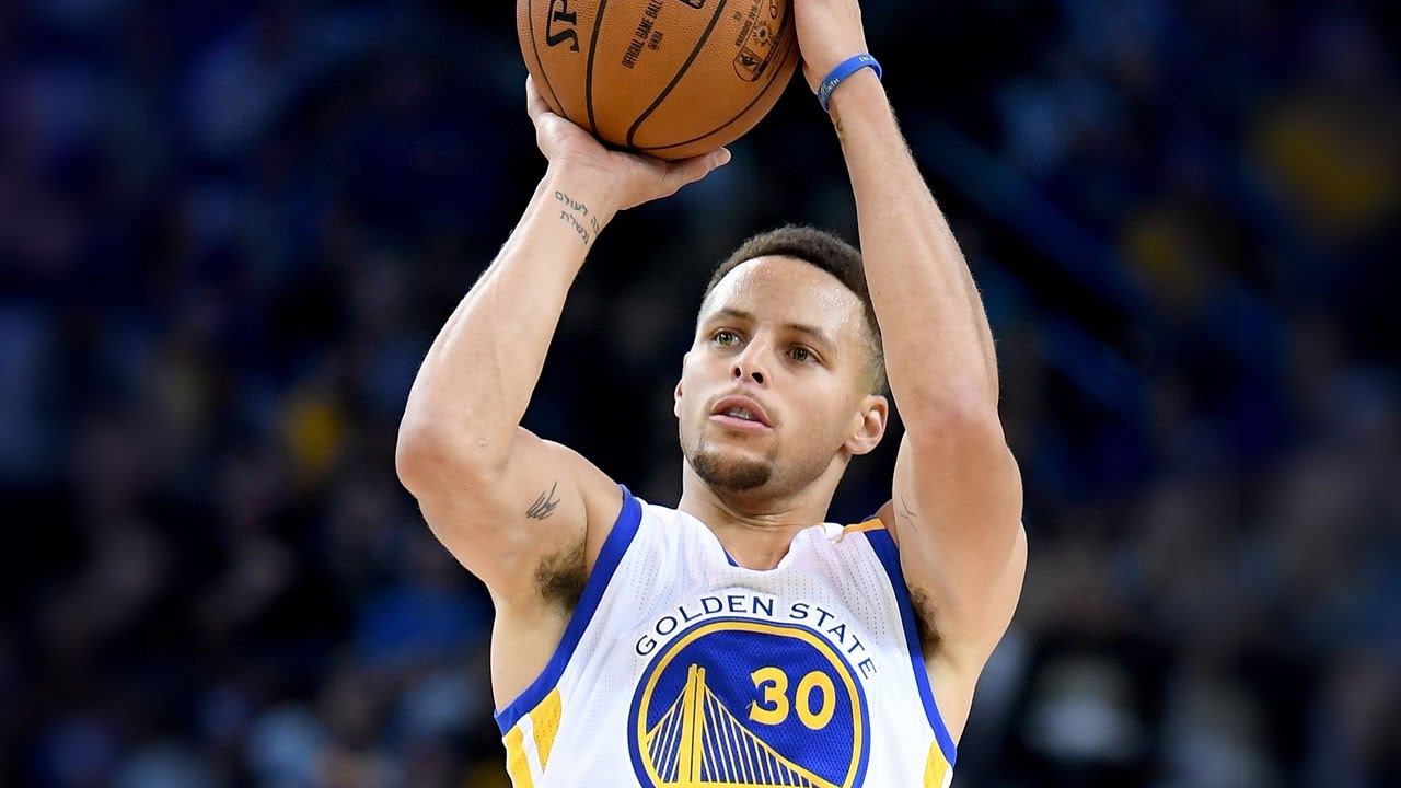 NBA金州勇士隊球星Stephen Curry。 NBA金州勇士隊球星Stephen Curry。