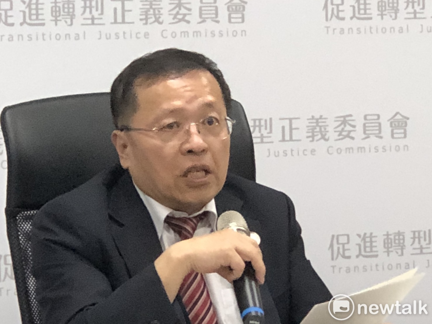 圖為促轉會副主委張天欽。 圖:謝莉慧/攝(資料照片) 圖為促轉會副主委張天欽。 圖:謝莉慧/攝(資料照片)