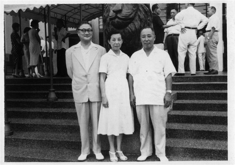 郭雨新與同僚合影。 圖:張文隆/提供 郭雨新與同僚合影。 圖:張文隆/提供