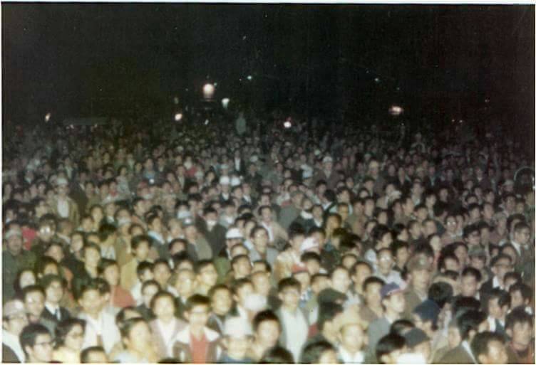 郭雨新1975立委選舉盛況空前。 圖 : 張文隆/提供 郭雨新1975立委選舉盛況空前。 圖 : 張文隆/提供