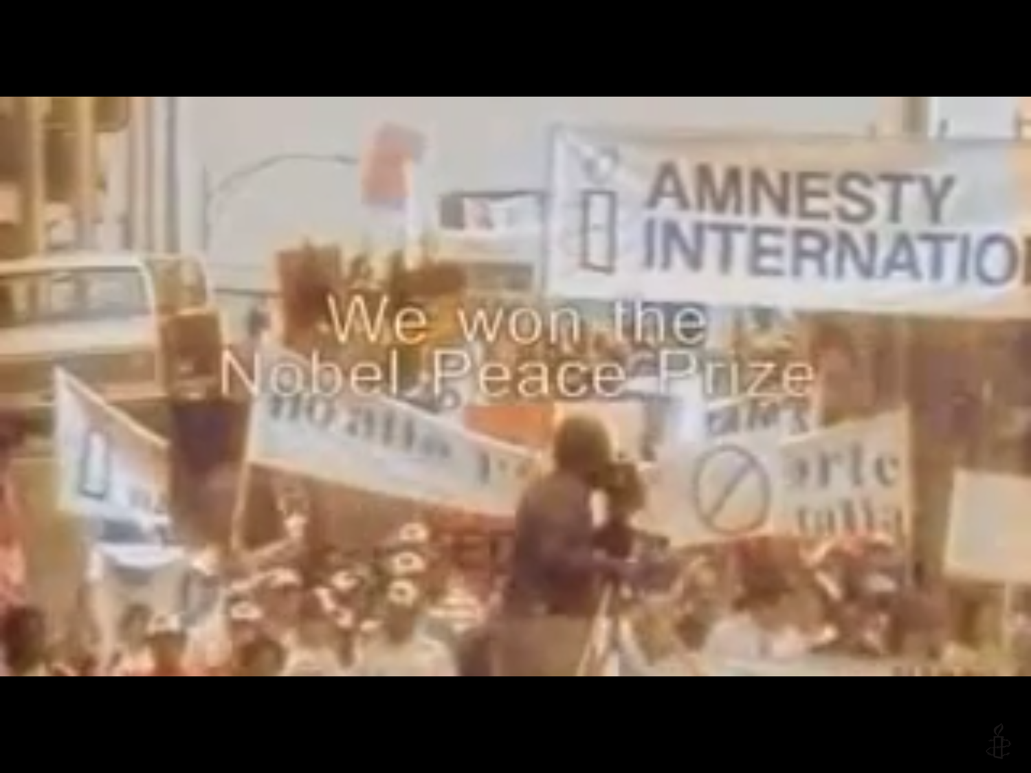 國際特赦組織曾在1977年獲得諾貝爾和平獎。 圖:翻攝自Youtube 國際特赦組織曾在1977年獲得諾貝爾和平獎。 圖:翻攝自Youtube