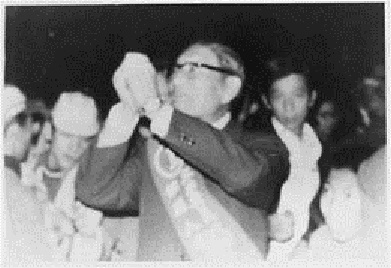 郭雨新1975立委選舉政見發表。 圖 : 張文隆/提供 郭雨新1975立委選舉政見發表。 圖 : 張文隆/提供