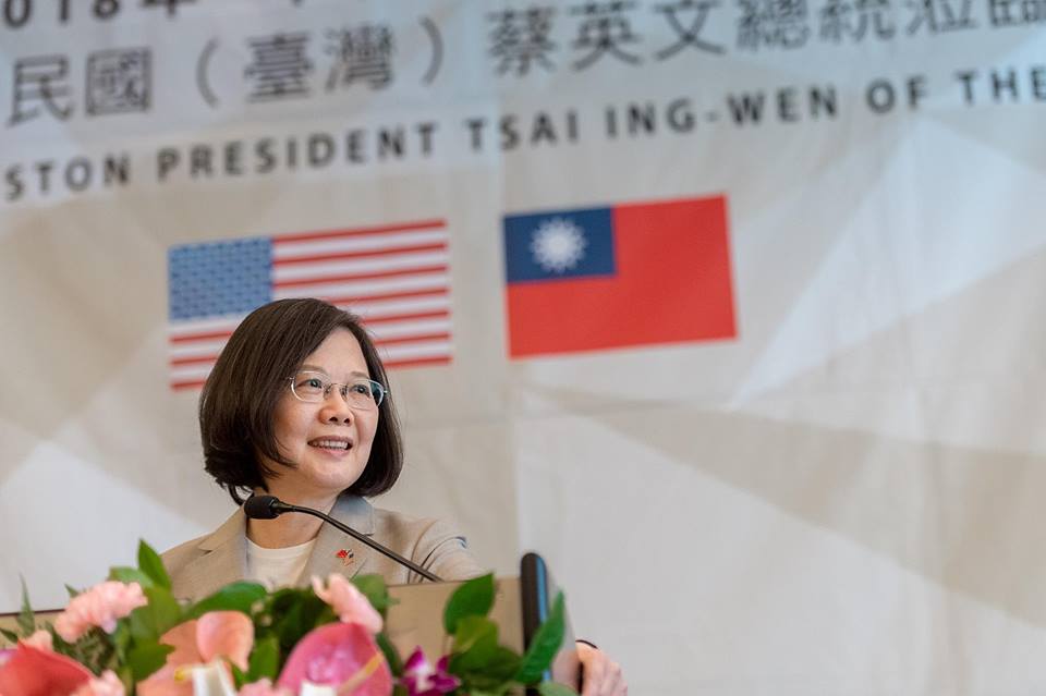 蔡英文積極深化台美合作關係。(圖:翻攝蔡英文臉書) 蔡英文積極深化台美合作關係。(圖:翻攝蔡英文臉書)