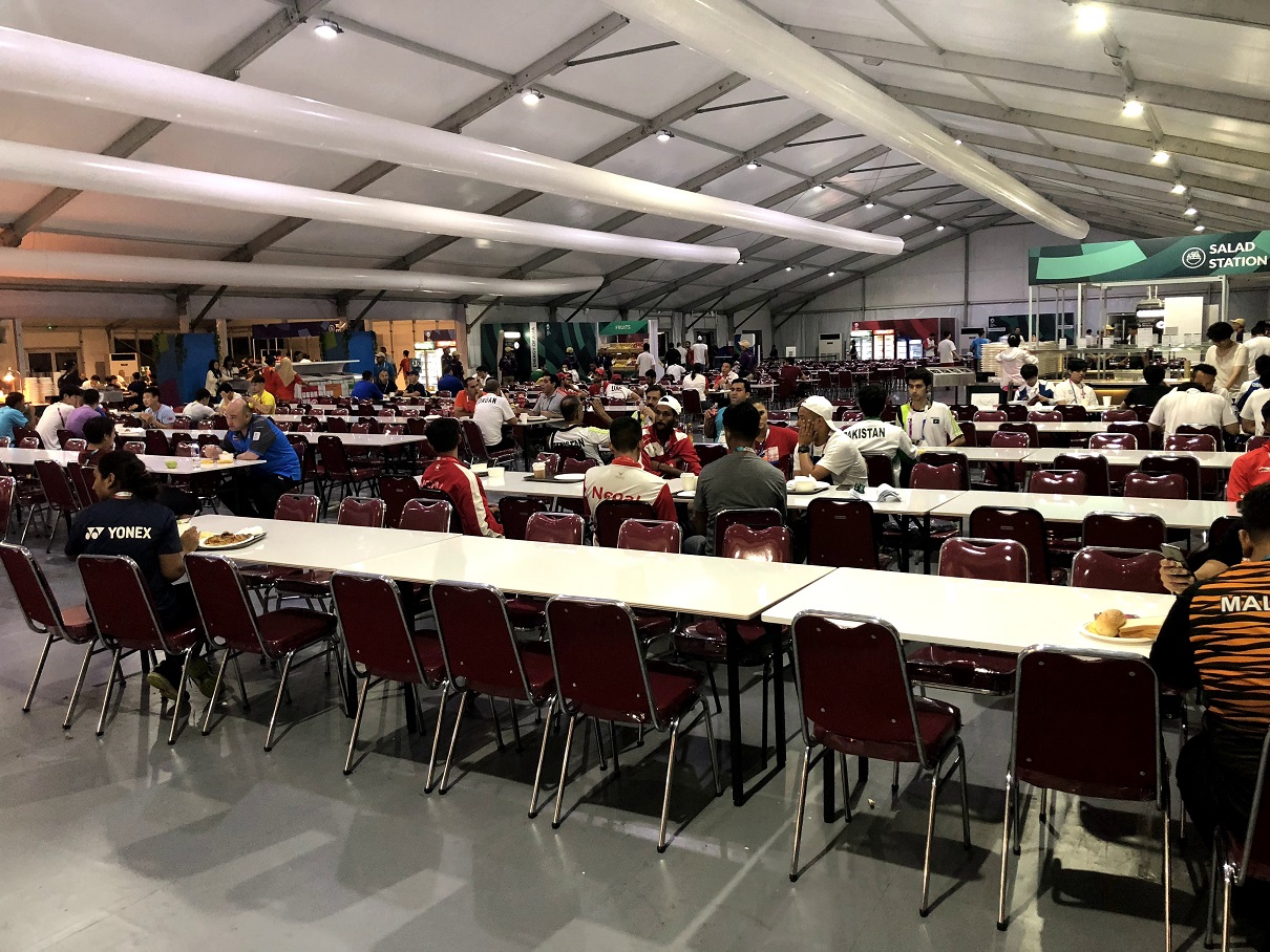 選手用餐處