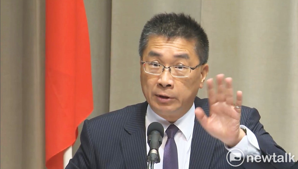 內政部長徐國勇在選舉維安指揮所揭牌儀式上指出,會嚴格查緝賄選。 圖:謝莉慧/攝 內政部長徐國勇在選舉維安指揮所揭牌儀式上指出,會嚴格查緝賄選。 圖:謝莉慧/攝