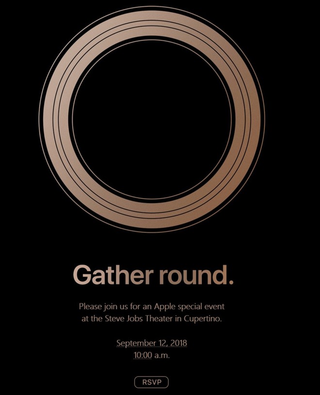 蘋果這次發表會的主題為「Gather round聚集」。 圖:翻攝頻果官網 蘋果這次發表會的主題為「Gather round聚集」。 圖:翻攝頻果官網