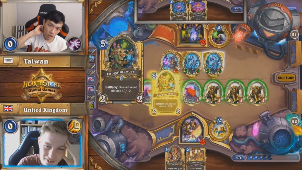 BoarControl的真菌術師決定了場面勝負。 BoarControl的真菌術師決定了場面勝負。