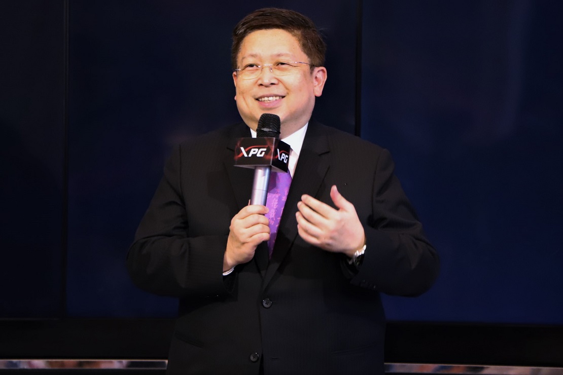 威剛科技董事長陳立白 威剛科技董事長陳立白