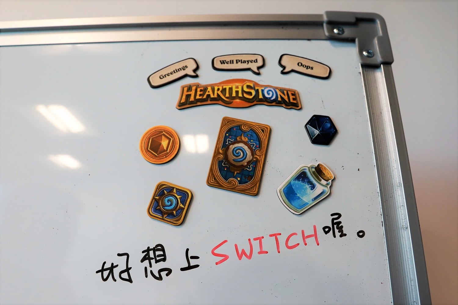 《爐石戰記》全套磁鐵使用範例 《爐石戰記》全套磁鐵使用範例