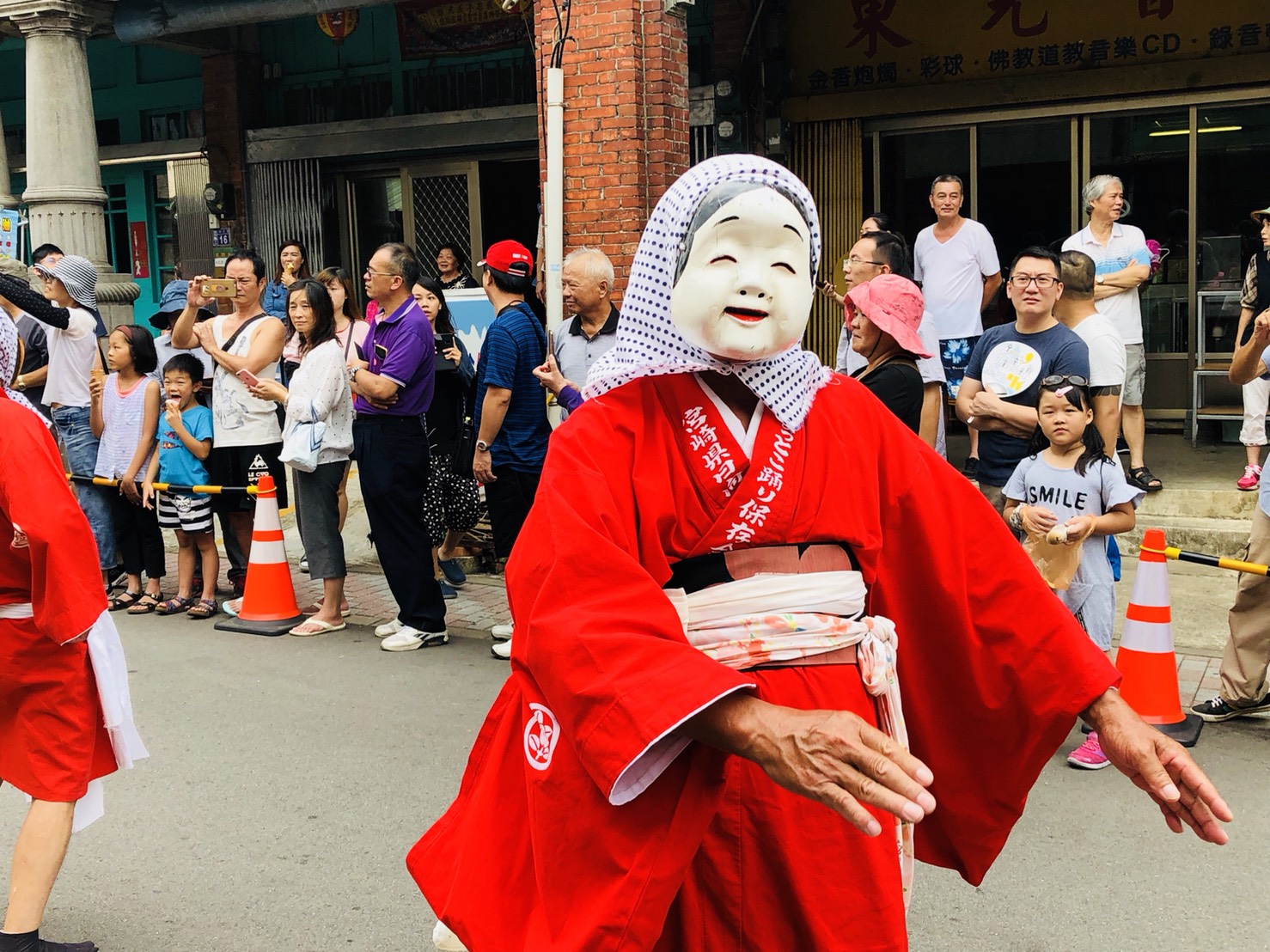 宮崎縣團隊帶來從江戶時期流傳至今的「日向笑福舞」。 圖:桃園市政府文化局提供 宮崎縣團隊帶來從江戶時期流傳至今的「日向笑福舞」。 圖:桃園市政府文化局提供