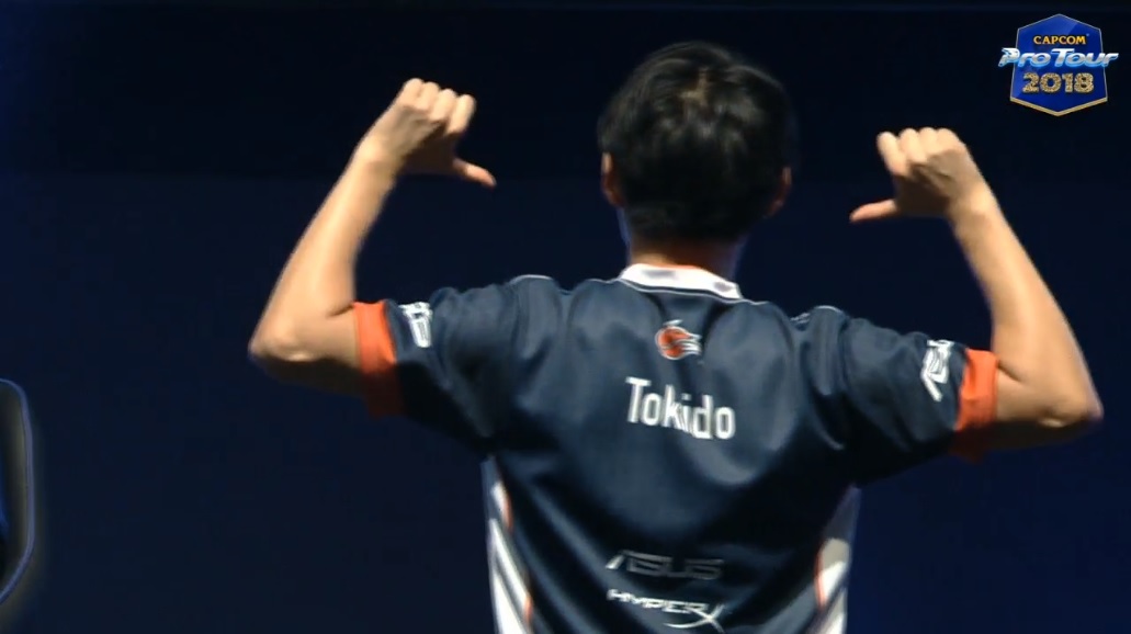 興奮的tokido要觀眾記住他的名字。