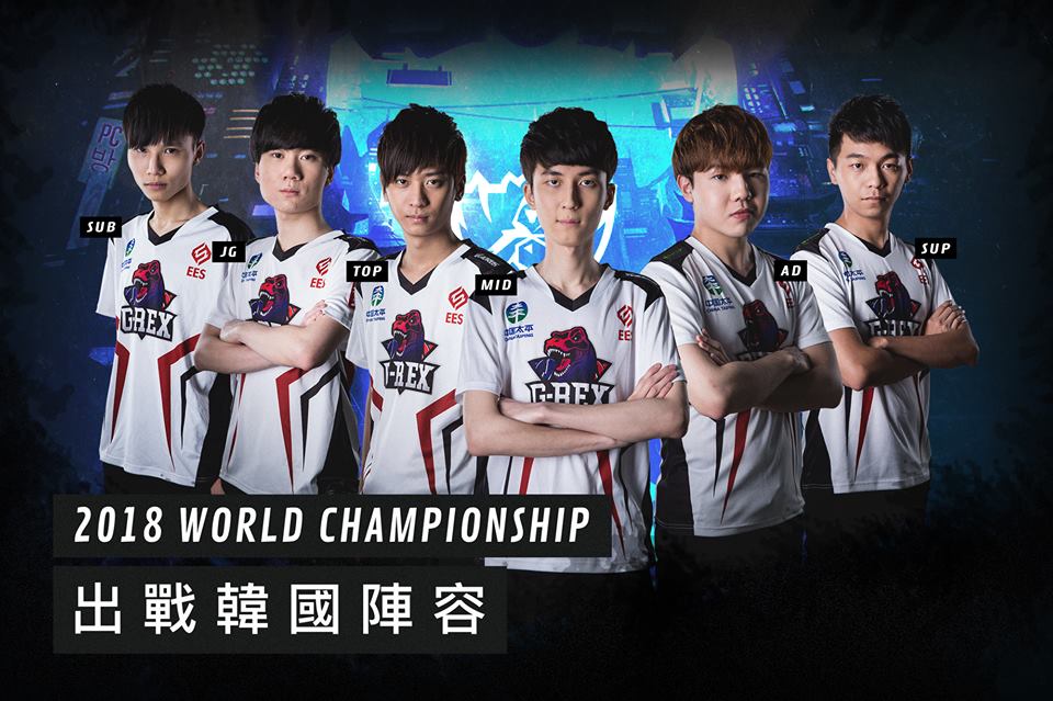 GRX世界賽先發五員。