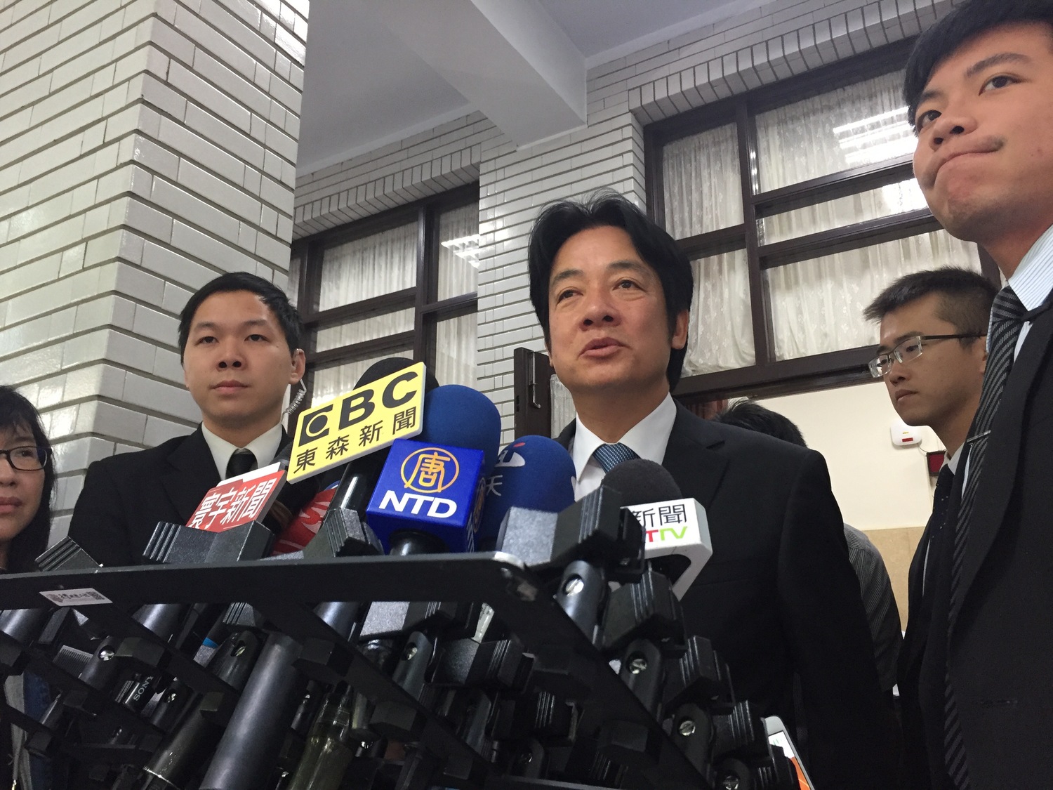 行政院長賴清德上午到立法院進行施政報告。 圖:趙婉淳/攝 行政院長賴清德上午到立法院進行施政報告。 圖:趙婉淳/攝