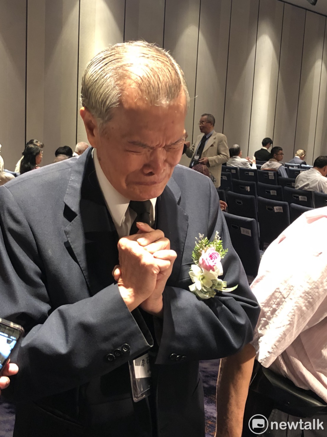 「鹿窟事件」的受難者之一、現年84歲的李石城表示「此時平反還是太晚了!」 圖:謝莉慧/攝 「鹿窟事件」的受難者之一、現年84歲的李石城表示「此時平反還是太晚了!」 圖:謝莉慧/攝