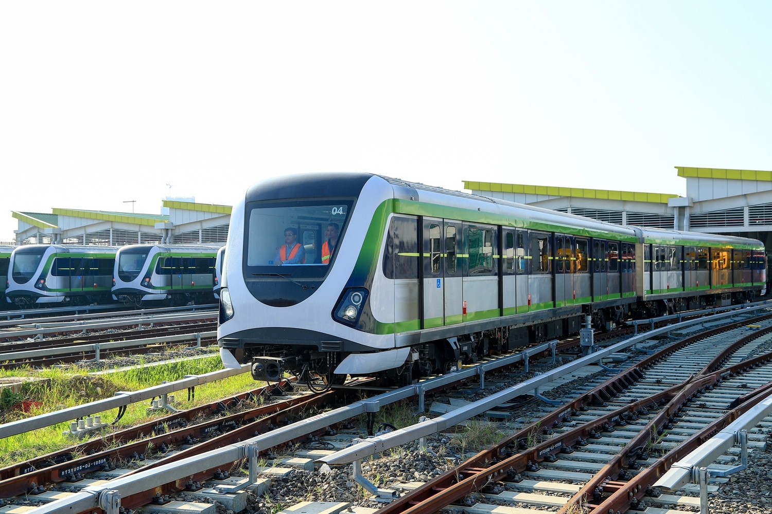 台中迎接捷運時代,捷運綠線將在今(2018)年底試運轉,2019年全線通車,第二條捷運藍線也預定將2020年動工;圖為綠線試車情景。 圖:林佳龍辦公室提供 台中迎接捷運時代,捷運綠線將在今(2018)年底試運轉,2019年全線通車,第二條捷運藍線也預定將2020年動工;圖為綠線試車情景。 圖:林佳龍辦公室提供