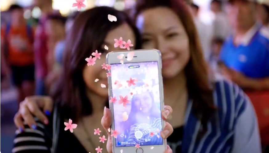 啟雲科技成為台灣首家躍上Facebook開發者大會F8的新創公司。 圖:截自 Spark AR studio影片畫面 啟雲科技成為台灣首家躍上Facebook開發者大會F8的新創公司。 圖:截自 Spark AR studio影片畫面