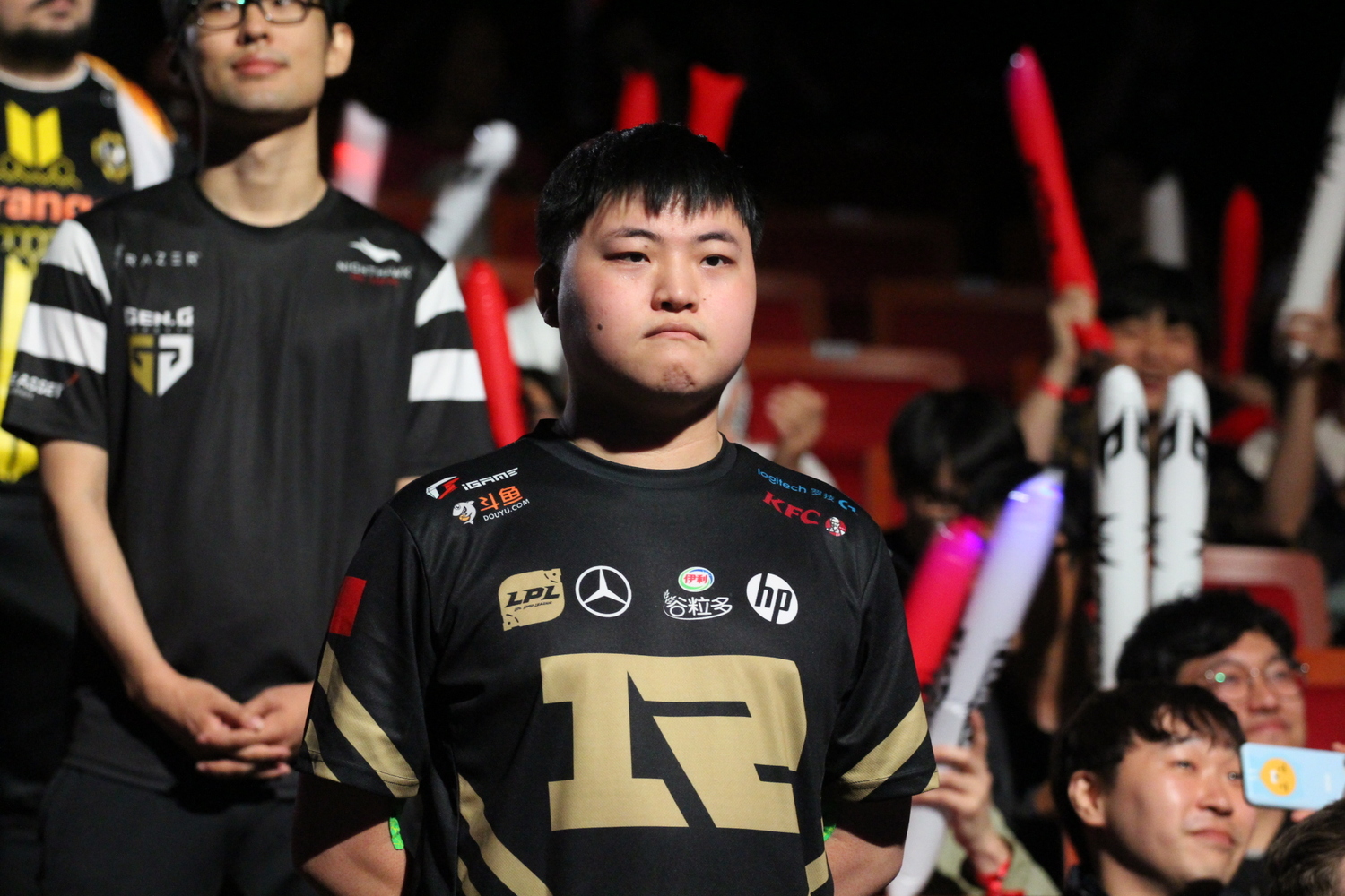 相當淡定的RNG Uzi。