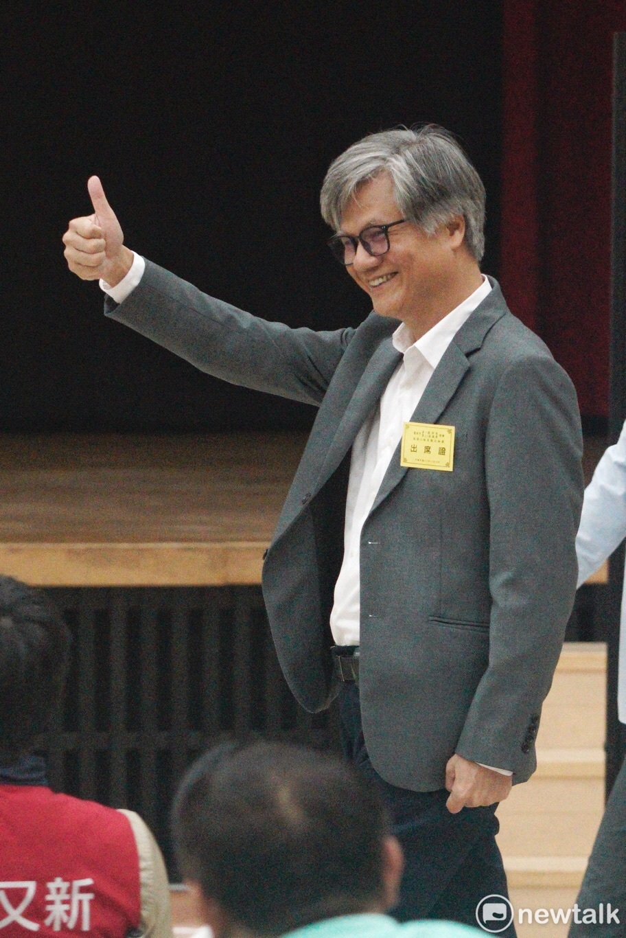 無黨籍候選人吳蕚洋。 圖:張良一 / 攝 無黨籍候選人吳蕚洋。 圖:張良一 / 攝
