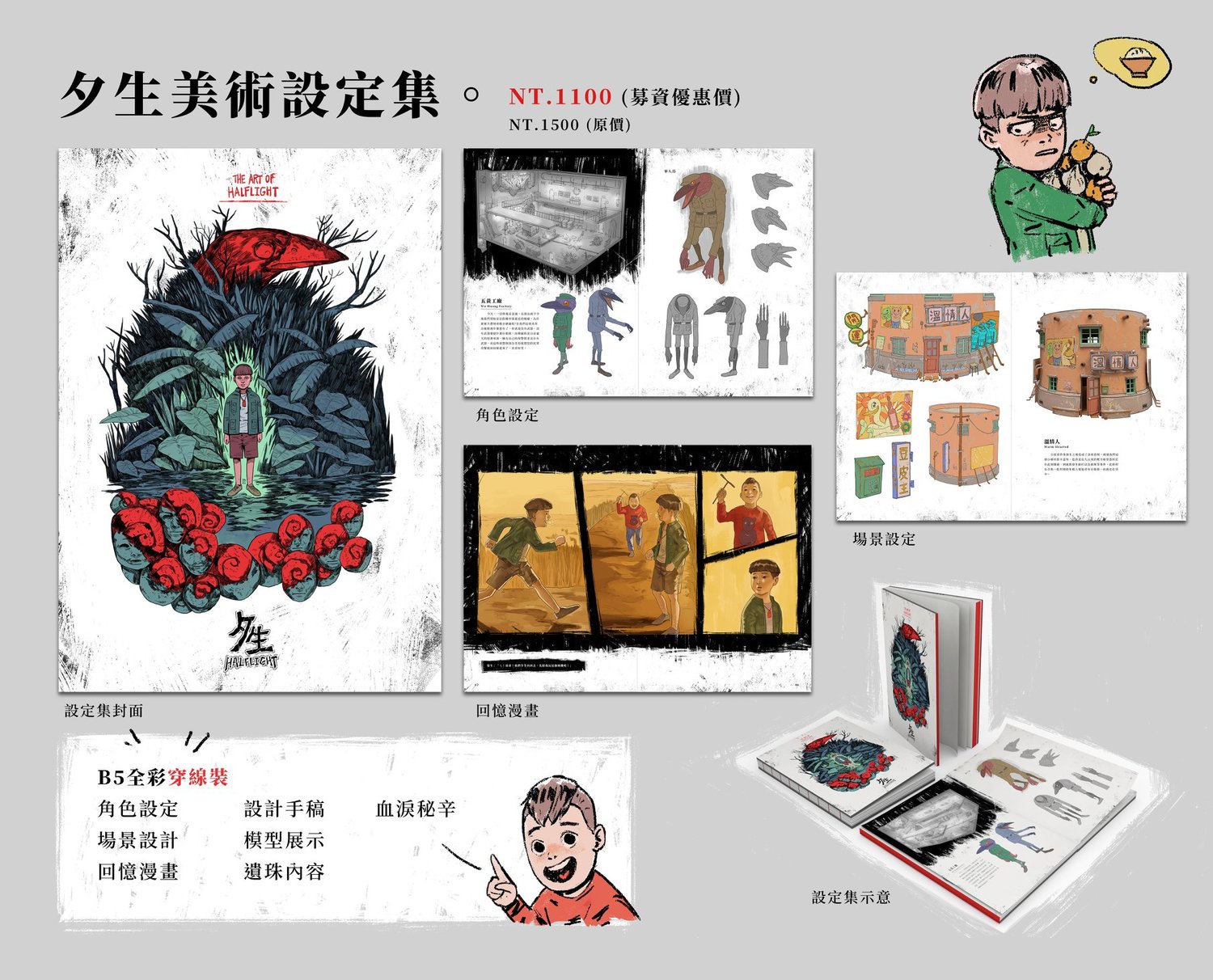 在玩家的引頸期盼下，團隊增加了單獨販售美術設定集的方案。