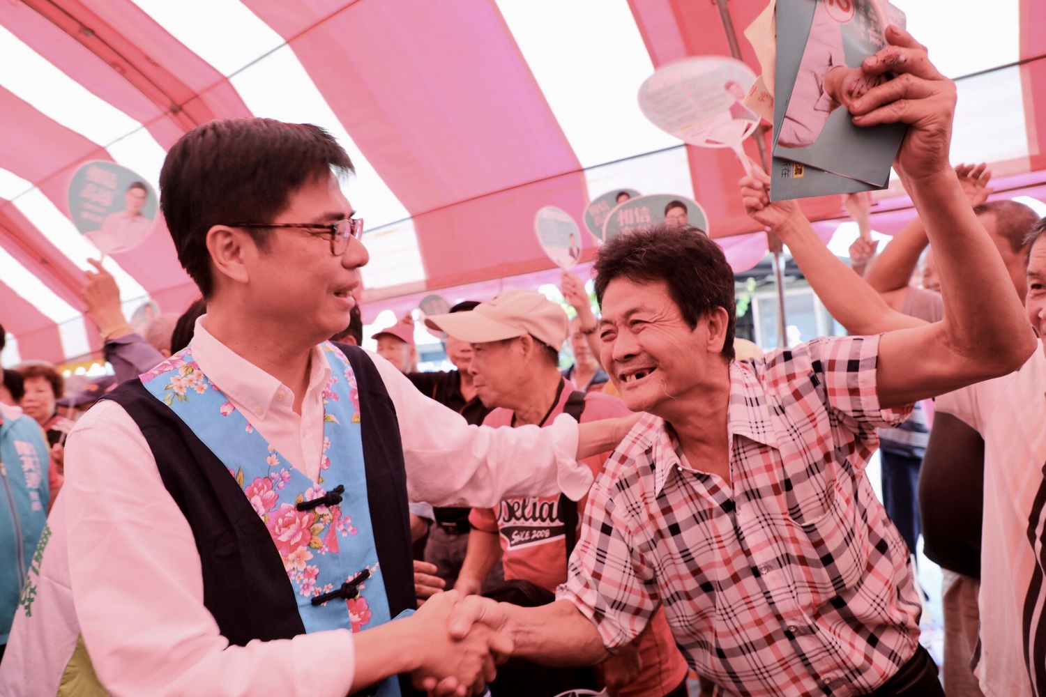陳其邁強調,希望和對手進行政策對決與領導能力的對決。 圖:陳其邁選辦/提供 陳其邁強調,希望和對手進行政策對決與領導能力的對決。 圖:陳其邁選辦/提供