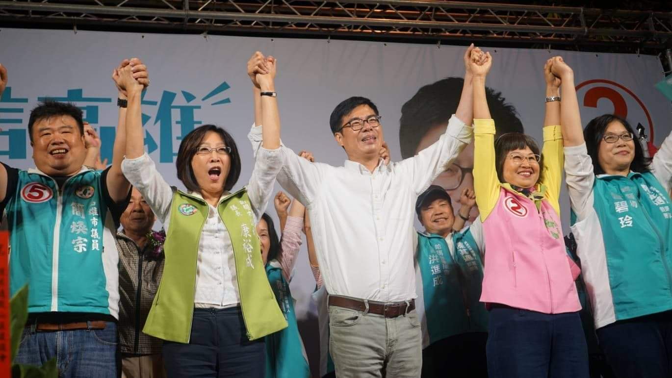陳其邁表示,這一次的選舉,有所謂「韓流」,在他看來根本是「抹黑潮」,一路用造假的方式競選,說出口的話也根本經不起檢驗。 圖:陳其邁競選辦公室/提供 陳其邁表示,這一次的選舉,有所謂「韓流」,在他看來根本是「抹黑潮」,一路用造假的方式競選,說出口的話也根本經不起檢驗。 圖:陳其邁競選辦公室/提供