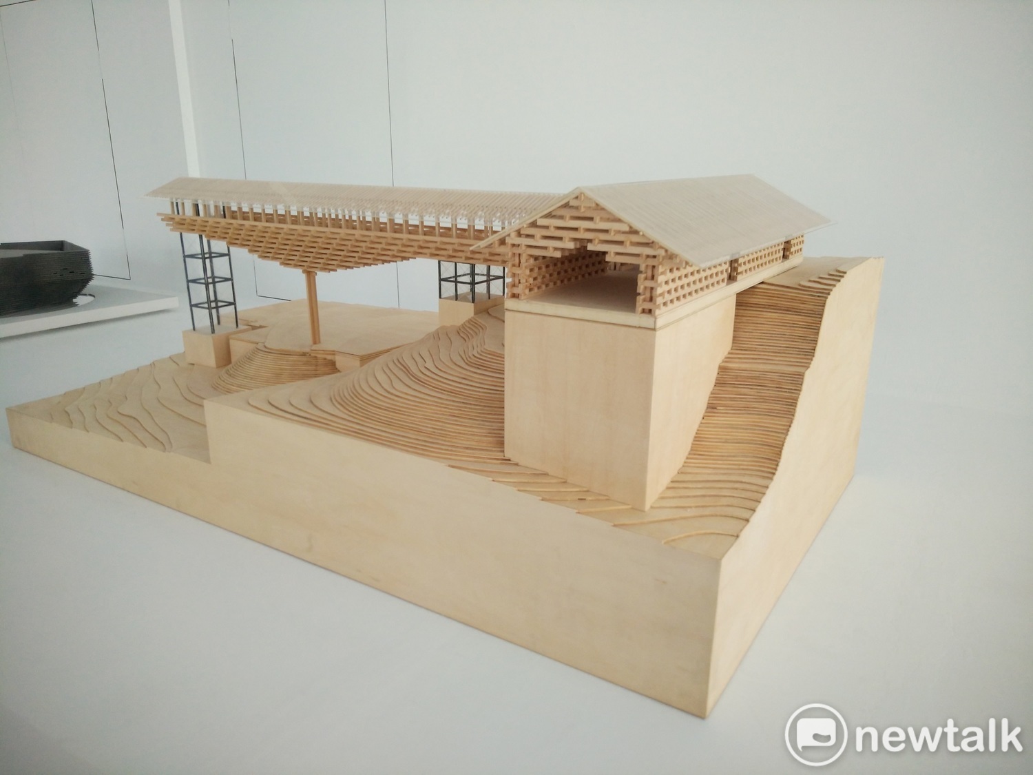 隈研吾的作品。 圖 : 唐復年/攝 隈研吾的作品。 圖 : 唐復年/攝