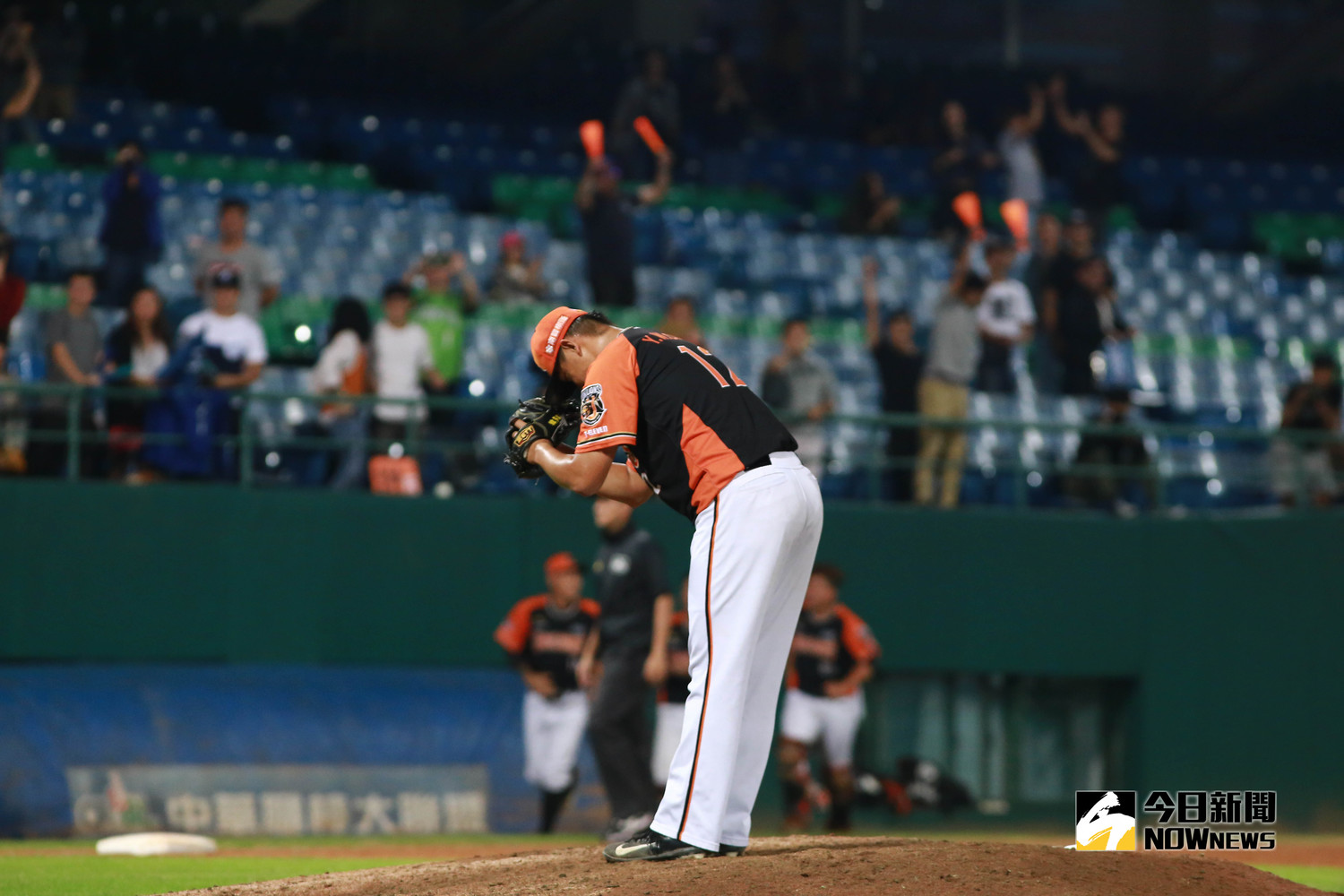 中職季後挑戰賽富邦悍將vs.統一7-ELEVEn獅GAME4。統一7-ELEVEn獅陳韻文。 圖/nownews 中職季後挑戰賽富邦悍將vs.統一7-ELEVEn獅GAME4。統一7-ELEVEn獅陳韻文。 圖/nownews