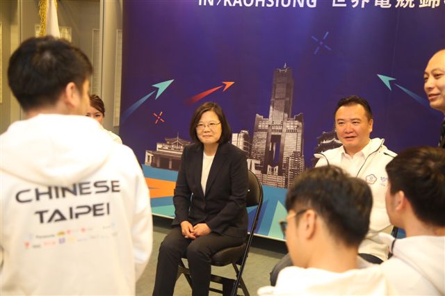 總統蔡英文。 圖:金名/攝 總統蔡英文。 圖:金名/攝