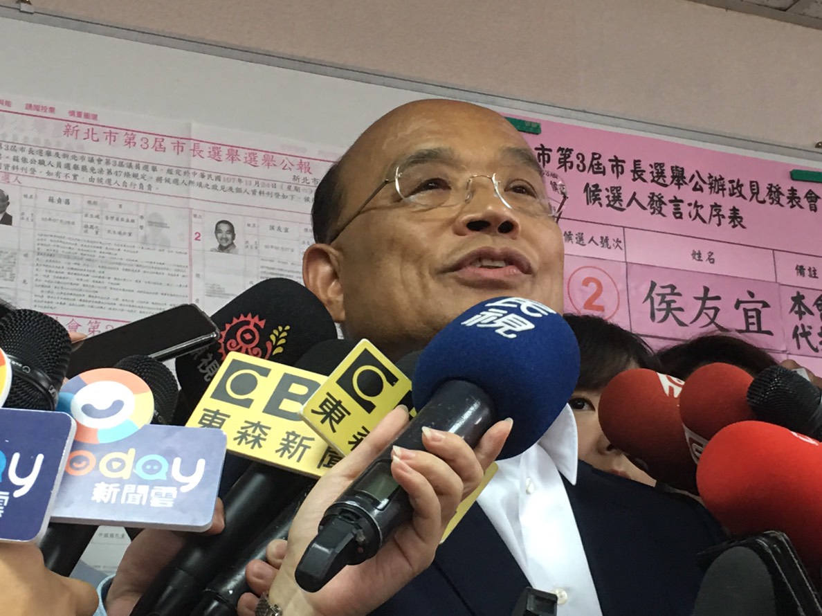 「焦糖哥哥」陳嘉行昨( 12 )日則在臉書發文表示支持婚姻平權,並表態力挺民進黨新北市長候選人蘇貞昌。 「焦糖哥哥」陳嘉行昨( 12 )日則在臉書發文表示支持婚姻平權,並表態力挺民進黨新北市長候選人蘇貞昌。