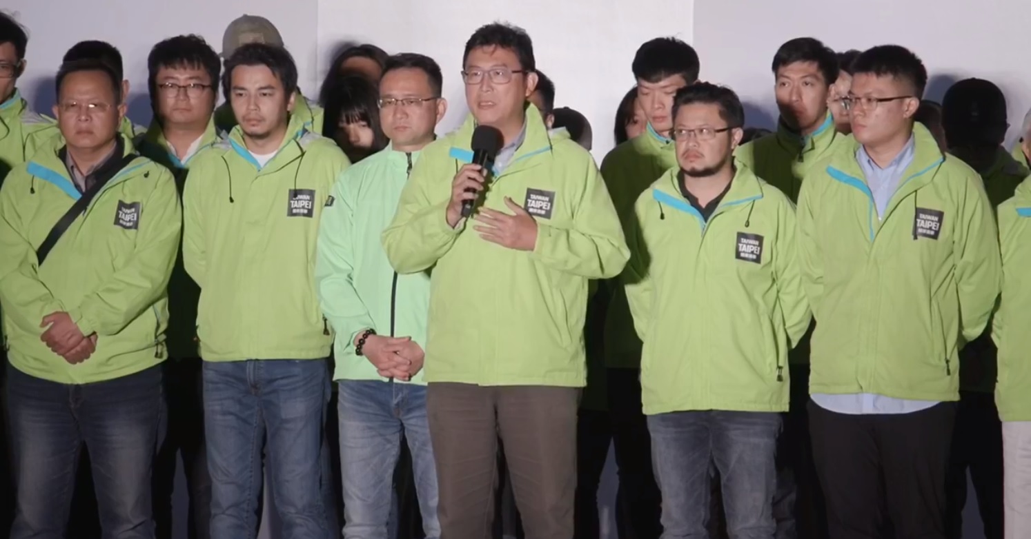 民進黨台北市長候選人姚文智。 圖:姚文智臉書直播/翻攝 民進黨台北市長候選人姚文智。 圖:姚文智臉書直播/翻攝