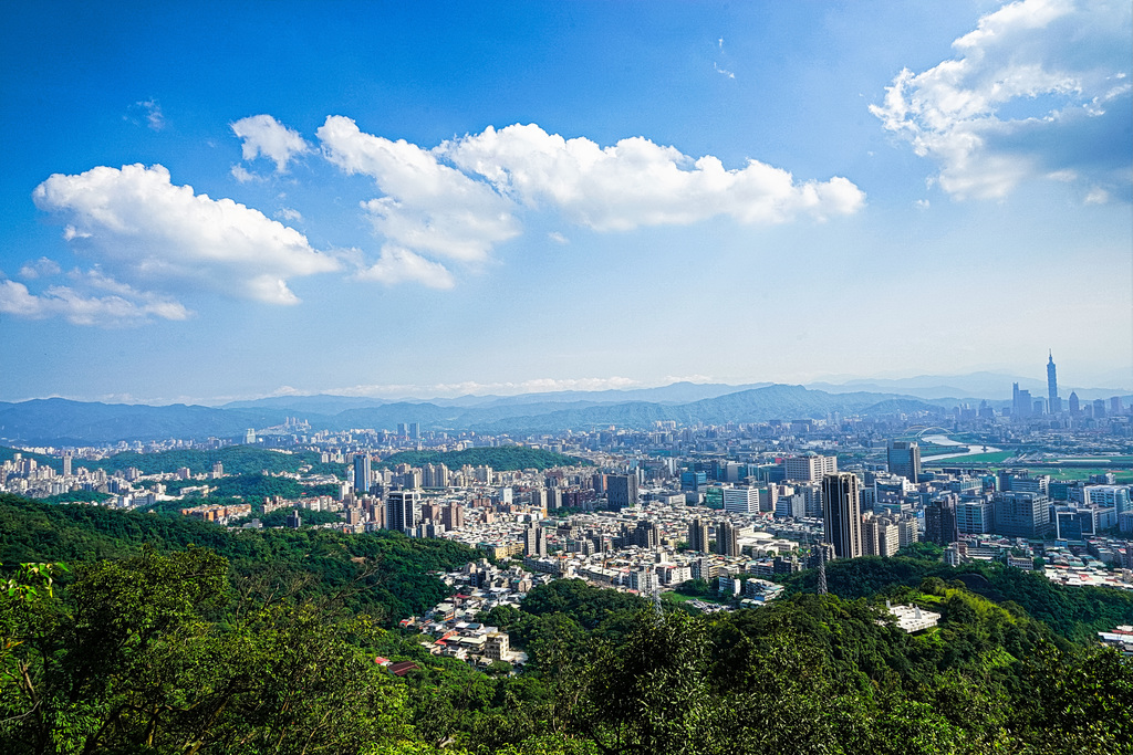 金面山親山步道登頂景色。 圖:取自台北旅遊網,高讚賢/攝 金面山親山步道登頂景色。 圖:取自台北旅遊網,高讚賢/攝