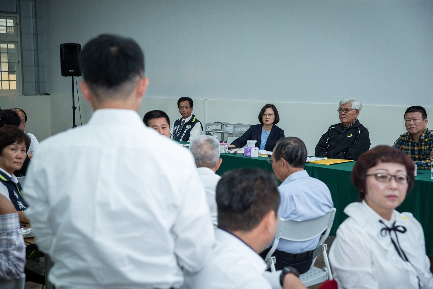 蔡英文說,大家的意見她都虛心接受,藉由此次檢討,確實對民進黨有很大的幫助。 圖:民進黨提供 蔡英文說,大家的意見她都虛心接受,藉由此次檢討,確實對民進黨有很大的幫助。 圖:民進黨提供