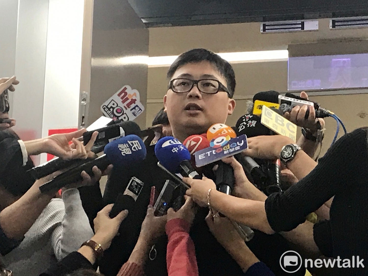 北市府發言人劉奕霆。 圖 : 周煊惠 / 攝 北市府發言人劉奕霆。 圖 : 周煊惠 / 攝
