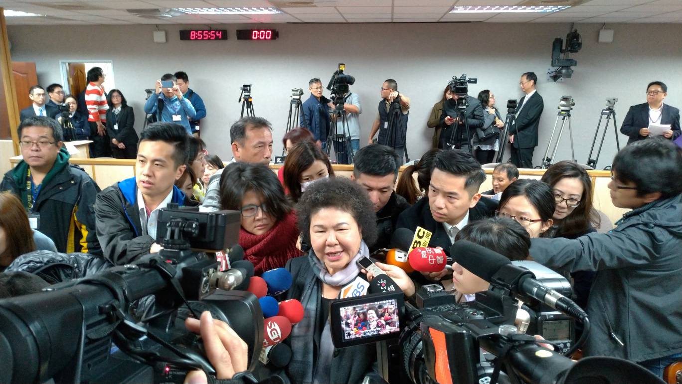 總統府秘書長陳菊上午到立法院司法及法制委員會接受備詢。 圖:陳佩君/攝 總統府秘書長陳菊上午到立法院司法及法制委員會接受備詢。 圖:陳佩君/攝