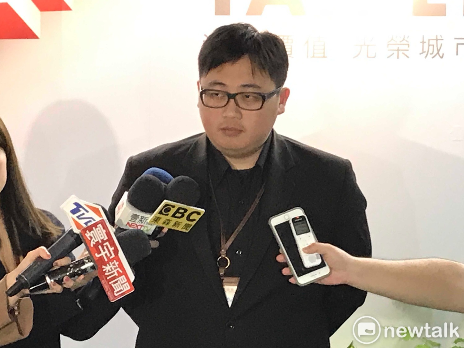北市府發言人劉奕霆。 圖:周煊惠 / 攝 北市府發言人劉奕霆。 圖:周煊惠 / 攝