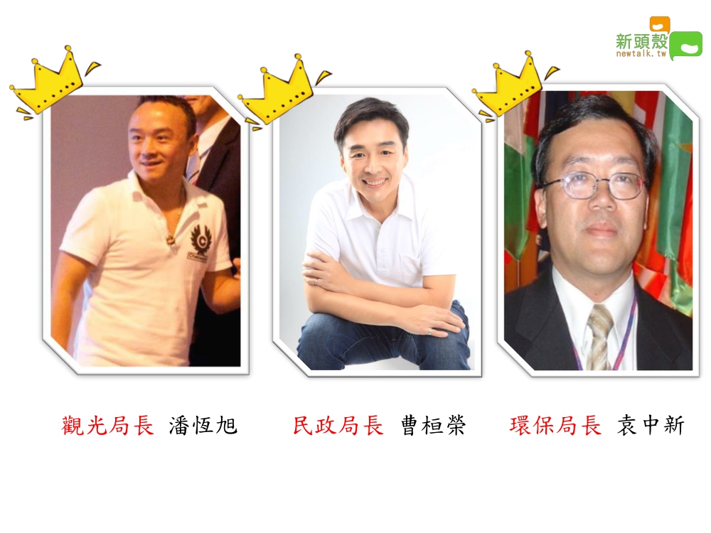 高雄市小內閣人選。 圖:曾鈺閔/製圖 高雄市小內閣人選。 圖:曾鈺閔/製圖