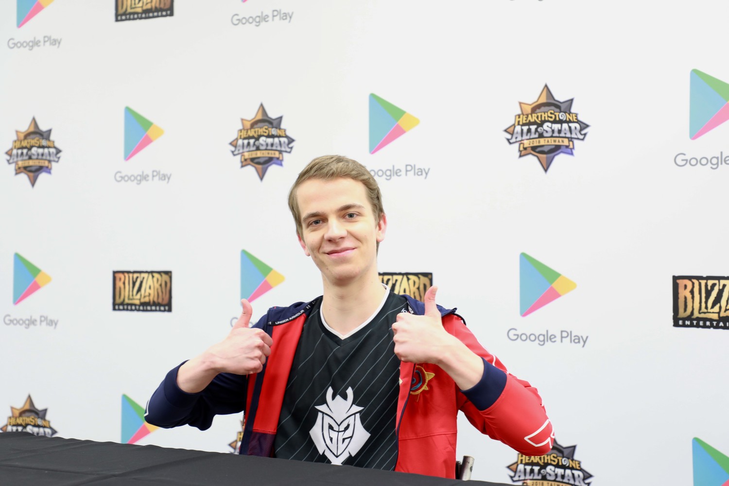 Thijs賽後接受媒體聯訪。