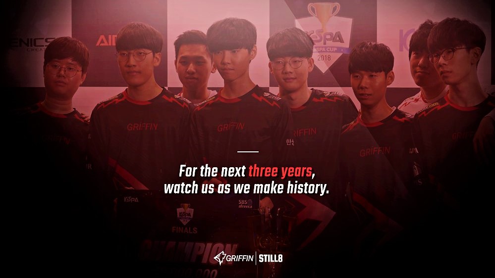 Griffin不論是在LCK、KeSPA盃或是世界大賽,都對於BO5賽相當苦手。 圖:翻攝自 Team Griffin 官方推特 Griffin不論是在LCK、KeSPA盃或是世界大賽,都對於BO5賽相當苦手。 圖:翻攝自 Team Griffin 官方推特