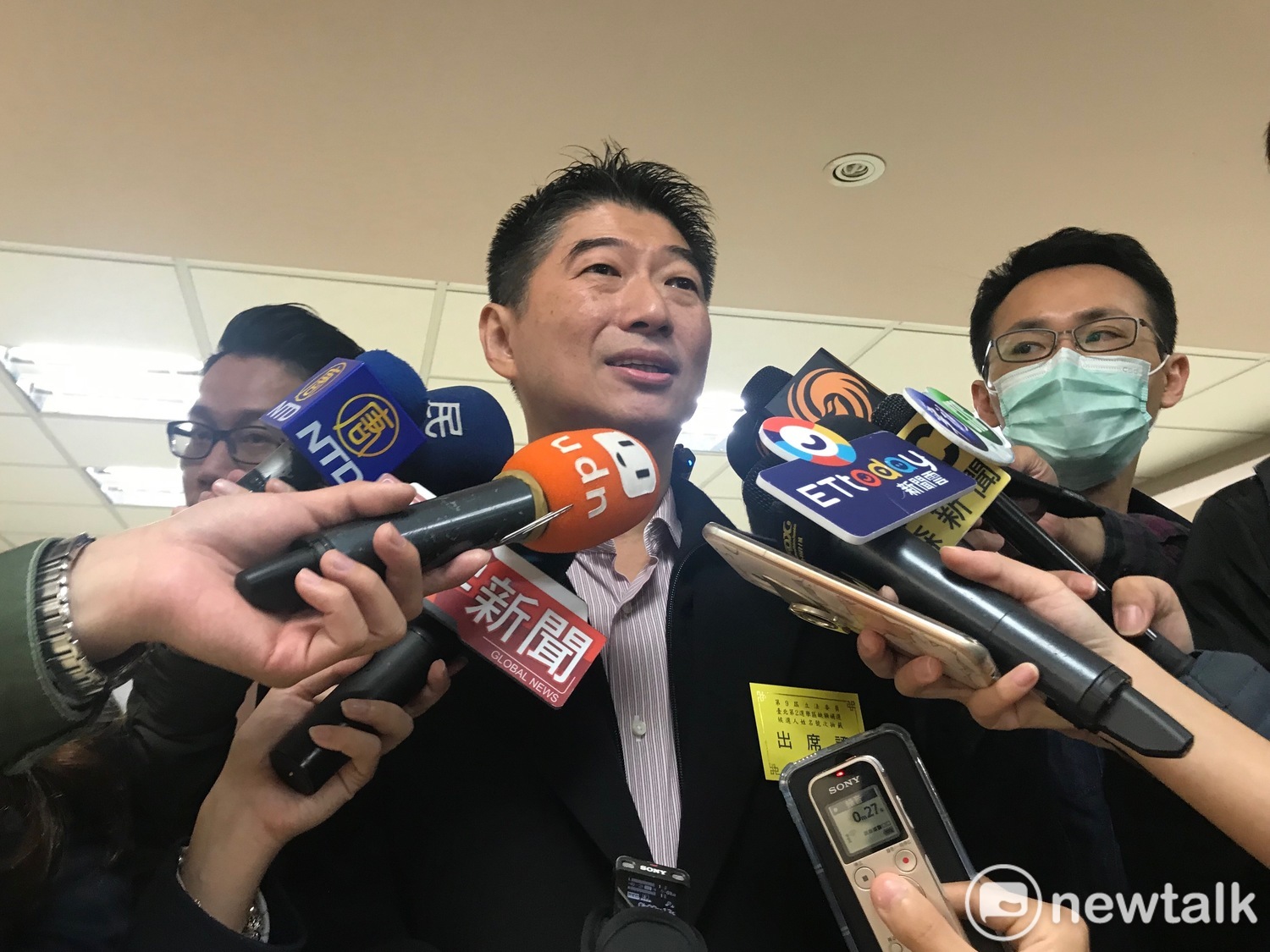 國民黨立委參選人陳炳甫。 圖 : 周煊惠 / 攝 國民黨立委參選人陳炳甫。 圖 : 周煊惠 / 攝