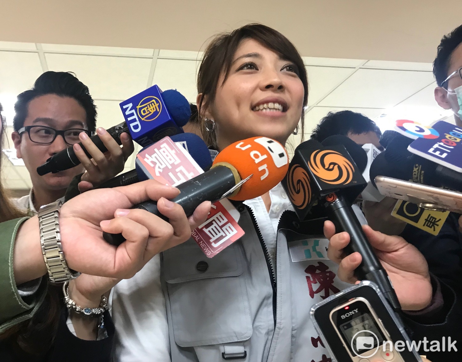 「柯家軍」立委參選人陳思宇。 圖 : 周煊惠 / 攝 「柯家軍」立委參選人陳思宇。 圖 : 周煊惠 / 攝