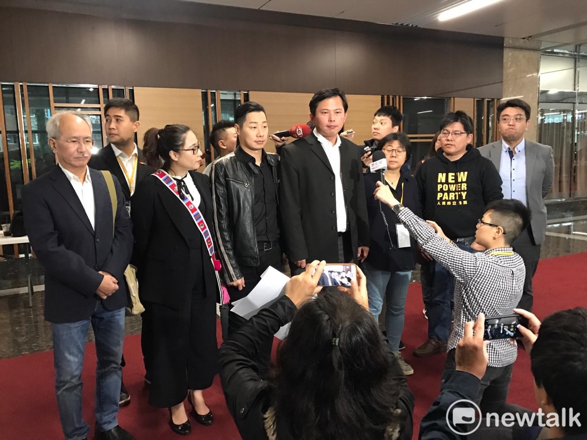 時代力量今天下午舉行黨團大會。 圖:趙婉淳/攝 時代力量今天下午舉行黨團大會。 圖:趙婉淳/攝