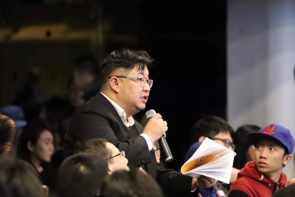 時代力量胡博硯受訪表示,這次全黨集中力量,輔選彰化立委補選的楊澤民博士,他個人不排除投入2020立委選舉。 取自胡博硯臉書 時代力量胡博硯受訪表示,這次全黨集中力量,輔選彰化立委補選的楊澤民博士,他個人不排除投入2020立委選舉。 取自胡博硯臉書