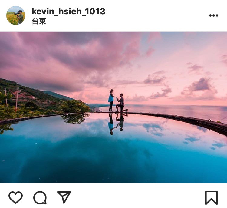 位於太麻里南迴公路上的「華源海灣」風景十分優美。 圖:翻攝自instagram kevin_hsieh_1013/開放權限 位於太麻里南迴公路上的「華源海灣」風景十分優美。 圖:翻攝自instagram kevin_hsieh_1013/開放權限